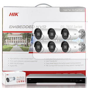 Caméra réseau Bullet AcuSense pour extérieur et intérieur DS-<span class=keywords><strong>7608NI</strong></span>-<span class=keywords><strong>I2</strong></span>-8P 8 canaux 1U 8 PoE Système de caméra 4K Systèmes de surveillance - Product Image 2