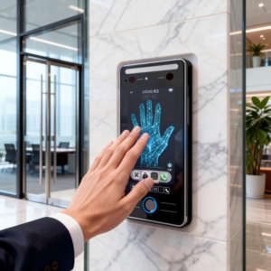 ODM Customizable Logo Palm Vein IC Card QR Code Recognition <strong>Access</strong> <strong>Control</strong>&amp;Time Attendance All-in-one Terminal Device System - Product Image 2