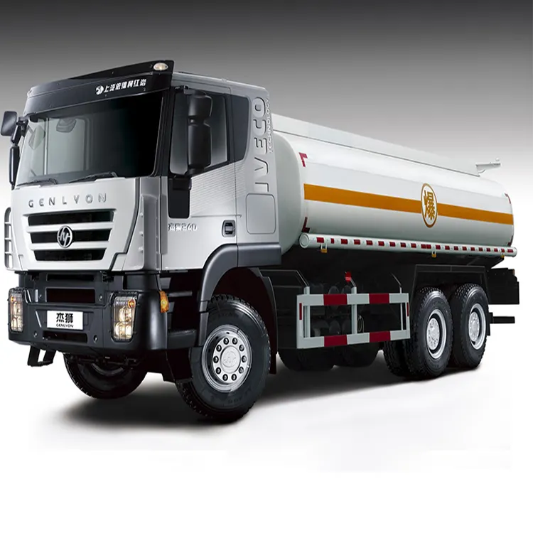 Camión de tubería de aceite Saic Red Rock Camión cisterna diésel capacidad de 20000 litros de remolque de camión cisterna petroquímico nuevo