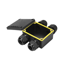Boîtier de boîtier d'éclairage paysager pour éclairage LED à haute baie étanche 4 voies 450V 40A Ip68 Junction Electronics & Instrument Enclosure