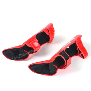 Bảo vệ cẳng chân Boxing bằng chất liệu PU - Thiết bị võ thuật - Bảo vệ mắt cá chân cho Muay Thái, Taekwondo và võ tổng hợp - Product Image 5