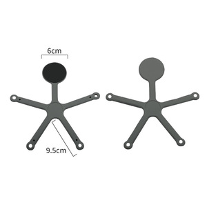 Soporte Magnético Universal para Teléfono, para Manillares de Bicicleta y Cintas de Correr, Compatible con iPhone 16 Magsafe, de Aleación Gris, Soporte Flexible - Product Image 5