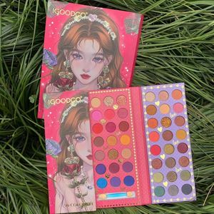 IGOODCO 新90色プリンセスガール柄アイシャドウパレット マットパールマルチカラーメイク - Product Image 5