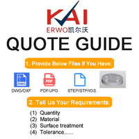 KAIERWO, fabricant, fournisseur, entreprise, magasin, fabricant, producteur de services de fabrication de pièces en plastique par usinage CNC sur mesure