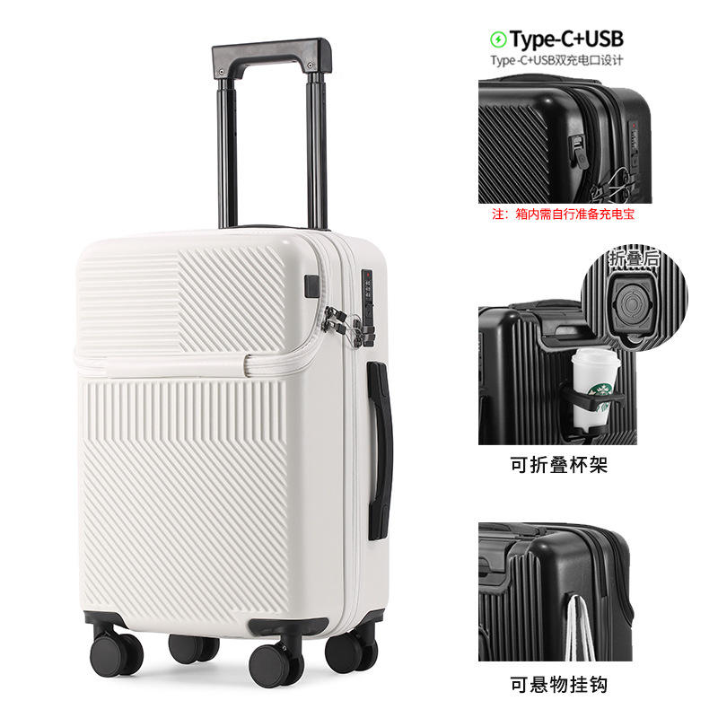 White-usb cup holder