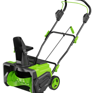 Spazzaneve elettrico a spinta manuale con spazzaneve a batteria con spazzaneve - Product Image 5