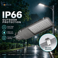 Lampadaire LED étanche IP66 30W/60W/120W/200W/300W avec protection contre les surtensions pour routes extérieures