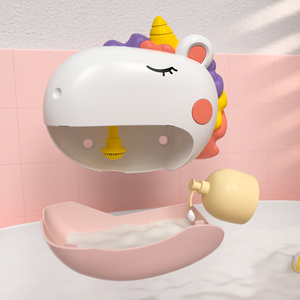 Machine à bulles électrique automatique, jouets <span class=keywords><strong>de</strong></span> <span class=keywords><strong>bain</strong></span> pour bébé avec musique, <span class=keywords><strong>jouet</strong></span> musical pour jouer dans l'eau pour les tout-petits, les enfants, les filles, cadeau - Product Image 4