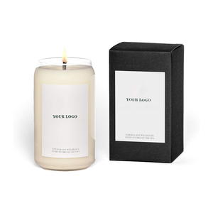 Vente chaude 150g Bougies <span class=keywords><strong>parfum</strong></span>ées à la main avec couvercles en bois pour les mariages Thanksgiving Aromathérapie Home Decor Garden Enhancement - Product Image 2