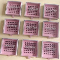 Extensions de cils individuelles Diy Label privé Cluster Lashes Segment Diy Lash Extension Kit