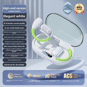 <span class=keywords><strong>Cheng</strong></span> Ruida M82, Nuevos Auriculares Intrauditivos con Gancho para la Oreja, OWS 5.4, Conducción Ósea, Resistentes al Agua, Inalámbricos, Deportivos, con Cancelación de Ruido - Product Image 6