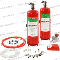 Système d'extinction d'incendie Pri-Safety Clean Gas Novec1230 FK-5112 FM200 Hfc 227ea pour armoires électriques, provenant de l'usine