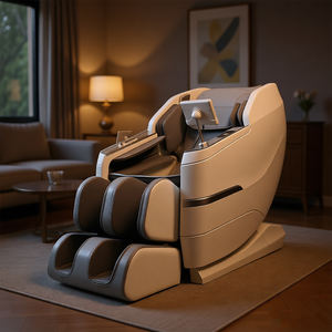 Nuevo diseño Sl Track sofá silla de masaje 4D lujo cero gravedad silla masaje para venta al por mayor masaje de cuerpo completo - Product Image 1