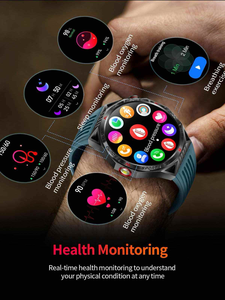 <span class=keywords><strong>Reloj</strong></span> Inteligente HT28 para Hombre, Pantalla LED de 1.85 Pulgadas, Linterna, Brújula, Monitor de Ritmo Cardíaco, Monitor de Sueño, <span class=keywords><strong>Reloj</strong></span> <span class=keywords><strong>Deportivo</strong></span> IP67 con Control Remoto - Product Image 4