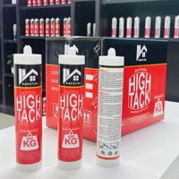 Adhésif à faible teneur en COV, haute adhérence, polymère polyuréthane MS, mastic imperméable, adhésif tout-en-un