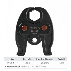 Herramienta Hidráulica Profesional de Alta Calidad de 1/2'' - 1 Pulgada para Prensar Tuberías de Cobre y Acero Inoxidable, para Máquina de Prensado a Batería, HVAC - Product Image 4