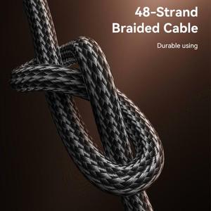 Câble de charge et de données USB-C / Type-C vers Type-C <span class=keywords><strong>Yesido</strong></span> CA190 60W 3A de bonne qualité 1,2 m Accessoires informatiques - Product Image 5