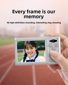 Cámara CCD Retro de Nuevo Estilo DLC <span class=keywords><strong>C6A</strong></span>, Lente Dual, Grabación Ultra HD 4K, Zoom 18X, Pantalla LCD de 2.8 Pulgadas para Viajes, Campus y Vlogs - Product Image 6