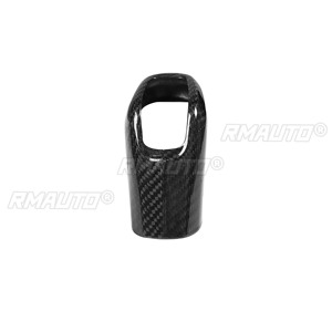 Poignée de levier de vitesses en fibre de carbone véritable pour Land Rover Range Rover Sport 2014 2015 2016 2017 - Product Image 3