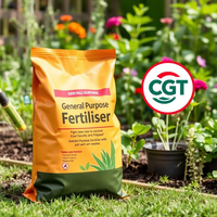 Personnalisé 10KG 20KG 50KG recyclable laminé PE PP Kraft papier plastique jardinage engrais robuste sac d'emballage sac
