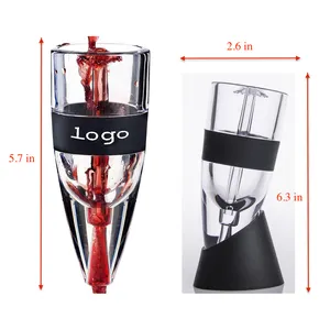 Essential Magic Umbrella Red Decanter Portable Wine Aerator and Chiller Bottle on Sale