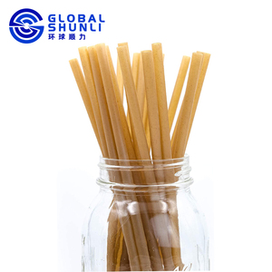 Global Shunli 100% Plant Based Biodegradable Sugarcane Drinking Straws No Plastic