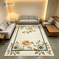 Persische Teppiche für Wohnzimmer Bedruckter Luxus-Bodenteppich Getufteter Polyester-Teppich Wohndekor-Teppiche für Wohnzimmer und Schlafzimmer