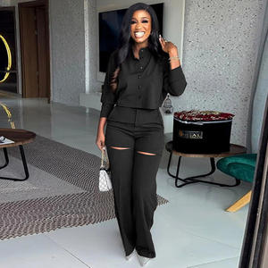 <span class=keywords><strong>Abbigliamento</strong></span> donna autunno Set tinta unita abito da donna <span class=keywords><strong>abbigliamento</strong></span> Casual da donna abito da donna - Product Image 4