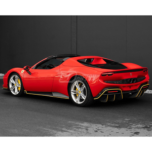 Faldones Laterales de Fibra de Carbono Estilo NOV 296 para Ferrari 296 GTB y GTS 2021-2025, Pieza de Alta Calidad, Proveedor de Fábrica - Product Image 2