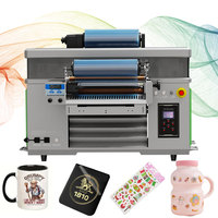 Imprimante de transfert DTF haute vitesse 40cm A2 chaleur PET Film Uv imprimante Dtf multi-matériaux rouleau à rouleau Machine d'impression