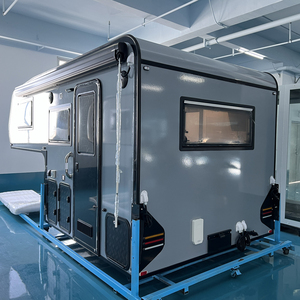 <span class=keywords><strong>Carrosserie</strong></span> de <span class=keywords><strong>camping</strong></span>-<span class=keywords><strong>car</strong></span> 4x4 à cabine simple, panneau composite, robuste, à glissière sur camion - Product Image 3