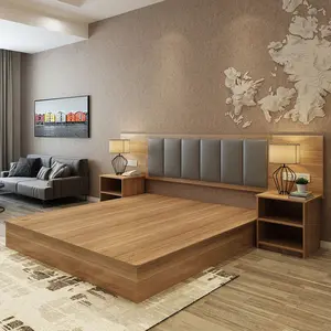 Мебель для спальни, современный набор для спальни, очень большая комната, деревянная кровать, Телевизор, шкаф, мебель для спальни, набор