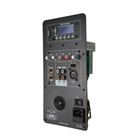 Módulo Amplificador de Audio Profesional Accuracy Pro Audio 08AOH 80W, Placa Amplificadora con MP3, APP, BT, Canal Único, Potencia Activa CLASE AB para Caja de Altavoz