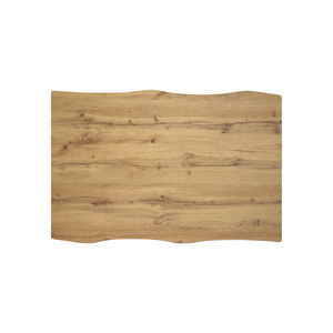 Gemma <b>Dining</b> <b>Set</b> Rustic Oak Melamine Top Metal Base Indoor Use - Product Image 3