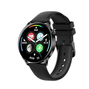 Smartwatch ak37, venda quente, relógio inteligente, ouro rosê, monitor de saúde, aço inoxidável, relógio inteligente para chamadas bt