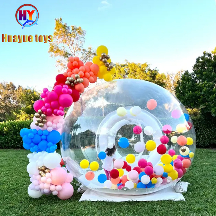 Decoration Inflatable Transparent Tent Polygon Bubble