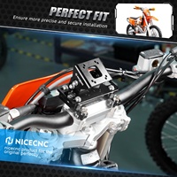 Support de montage GPS universel réglable en aluminium NiceCNC pour moto KTM 125-530 SX-F/EXC-F/XC-F/XC-W/XCF-W 04-24