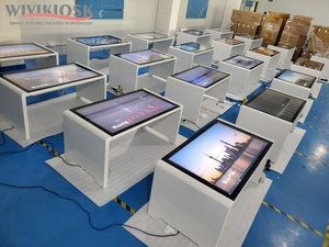 Table interactive multi-touch intelligente LCD de 43 pouces pour hôtel et restaurant, avec écran tactile WVT, compatible Android ou Windows, et fonction de jeu. - Product Image 2