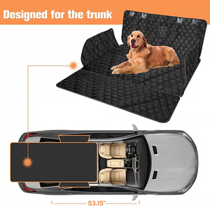 Housse de <span class=keywords><strong>coffre</strong></span> de <span class=keywords><strong>voiture</strong></span> pour animaux de compagnie de qualité supérieure avec un design matelassé, <span class=keywords><strong>protection</strong></span> complète et matériau durable pour les SUV - Product Image 2