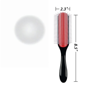 Oferta Especial: Peine Desmontable de Nueve Filas Multicolor para Alisar y Masajear, Cepillo Antiestático para Desenredar el Cabello - Product Image 2
