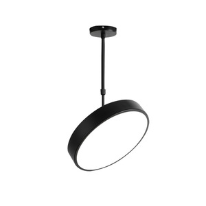 ثريا دائرية بإضاءة LED، بسيطة وعصرية، إضاءة لغرفة النوم وغرفة البث المباشر، مناسبة للأسقف المائلة والدوبلكس وصالونات الشعر والأظافر - Product Image 5
