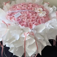 Papier d'emballage pour bouquet, couleur unie, imperméable, emballage cadeau, fournitures pour fleuristes, style tendance, papier d'emballage pour fleurs