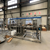Système de pasteurisation automatique Qingji Medium 2000L/H pour jaune et blanc d'œuf liquides, haute efficacité énergétique, hygiénique, en acier inoxydable
