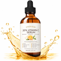 Sérum facial anti-âge à 20 % de vitamine C ETRUN ALISA Private Label, texture plus lisse, pH équilibré, soin de la peau léger