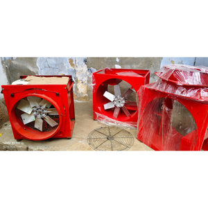 Ventilador Axial Industrial Cuadrado de 900 mm con Aspas de Aluminio, Alto Flujo de Aire, Unidad de Refrigeración y Ventilación, Resistente y Duradero - Product Image 3