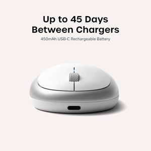 Souris rechargeable à double mode Bluetooth 5.2 2.4G USB, souris sans fil silencieuse pour ordinateur portable, tablette, Macbook - Product Image 2