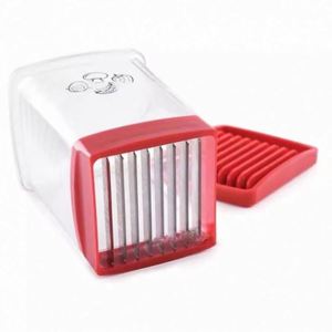 Trancheuse manuelle rapide pour cuisine avec plaque de pression, pour fruits et légumes, en acier inoxydable, contrôle facile, respectueuse de l'environnement, coupe-tasses - Product Image 3