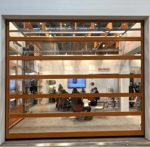 Khung cửa nhà để xe 10x12 + Cửa nhà để xe cắt kính cường lực hoàn toàn trong suốt - Product Image 4