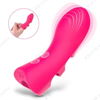 Direktverkauf ab Werk Silikon Aufladbare Finger-Vibratoren Mehrstufige Vibration Klitoris G-Punkt Stimulatoren Erotik-Spielzeug für Erwachsene