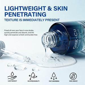 Serum Perawatan Kulit Menghidrasi Mengurangi Kerutan Mengencangkan Meningkatkan Kolagen Peptida Tembaga Anti-Penuaan GHK-Cu Peptide untuk Wajah - Product Image 4